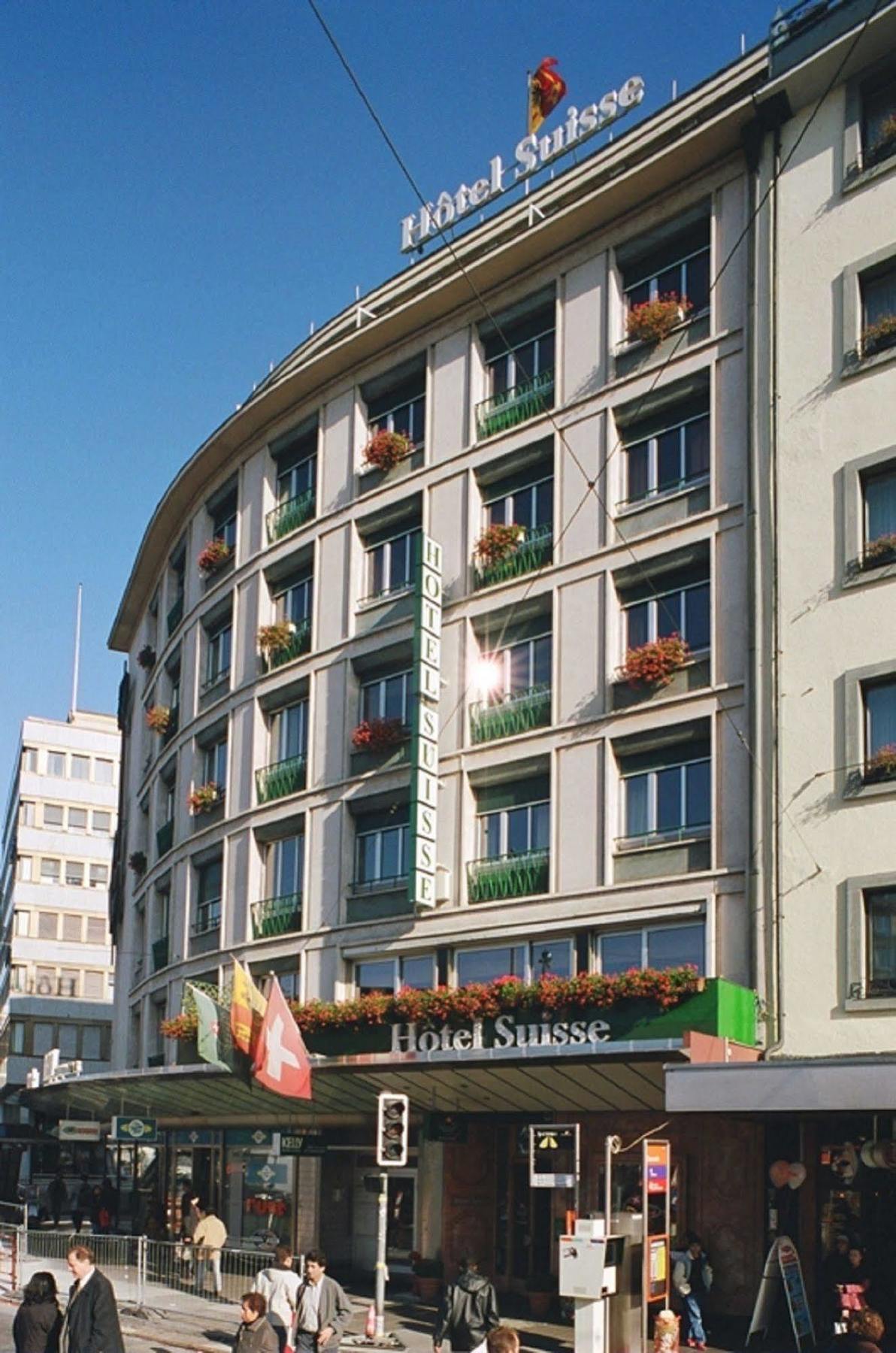 Hotel Suisse Ginevra Esterno foto